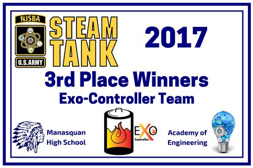 2017 3rd Place STEAM TANK Banner 